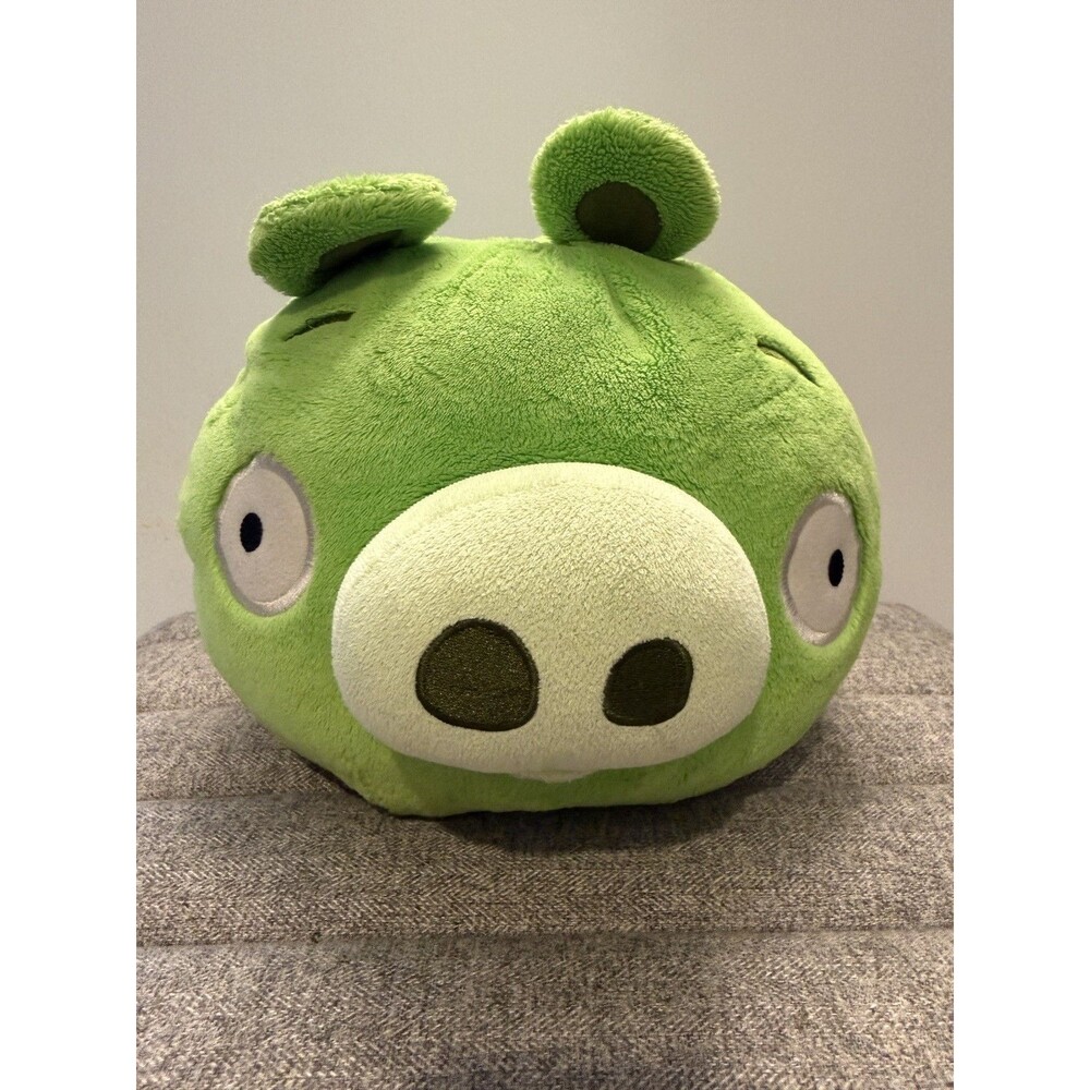 Angry Birds Green Pig Plush Rovio Commonwealth No Sound 9"